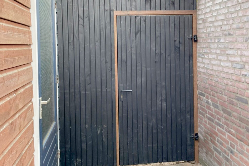 Houten poorten kiezen