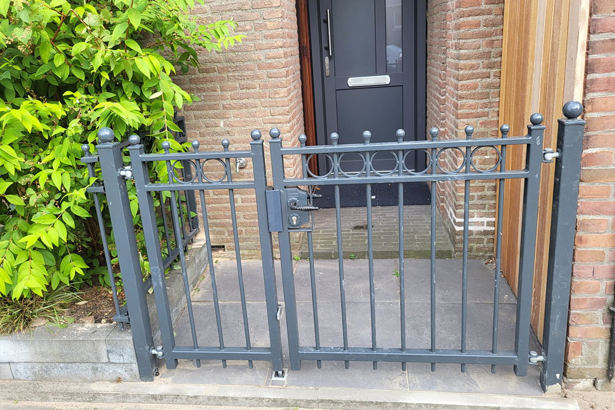 Stalen poort op maat