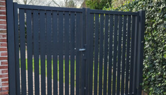 Moderne metalen poorten