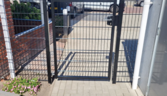 Dubbelstaafmat tuinpoort kopen