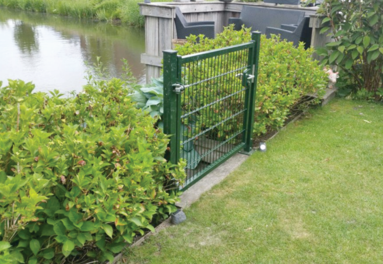 Waar kun je een dubbelstaafmat tuinpoort kopen