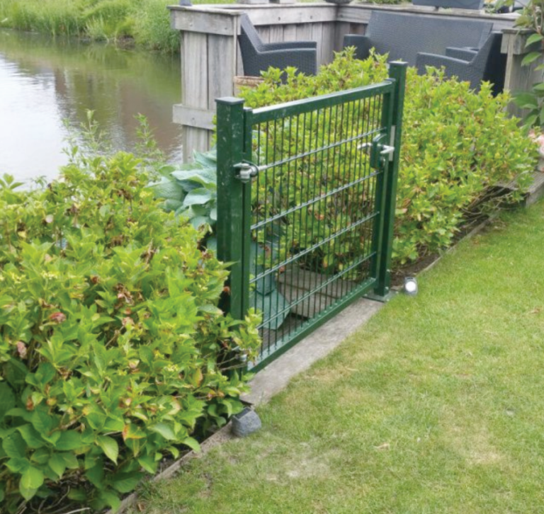 Waar kun je een dubbelstaafmat tuinpoort kopen