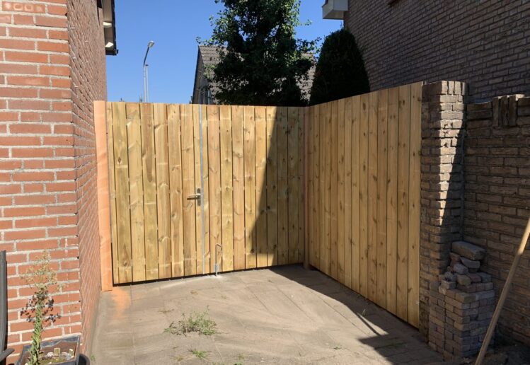 Grenen Tuinpoort op Maat